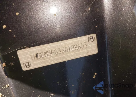 2003 Honda Accord 2.4 Ex из США, поврежденный, VIN 1HGCM56633A122653